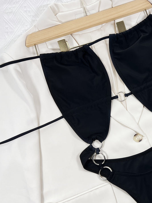 Black Sleeveless Bikini